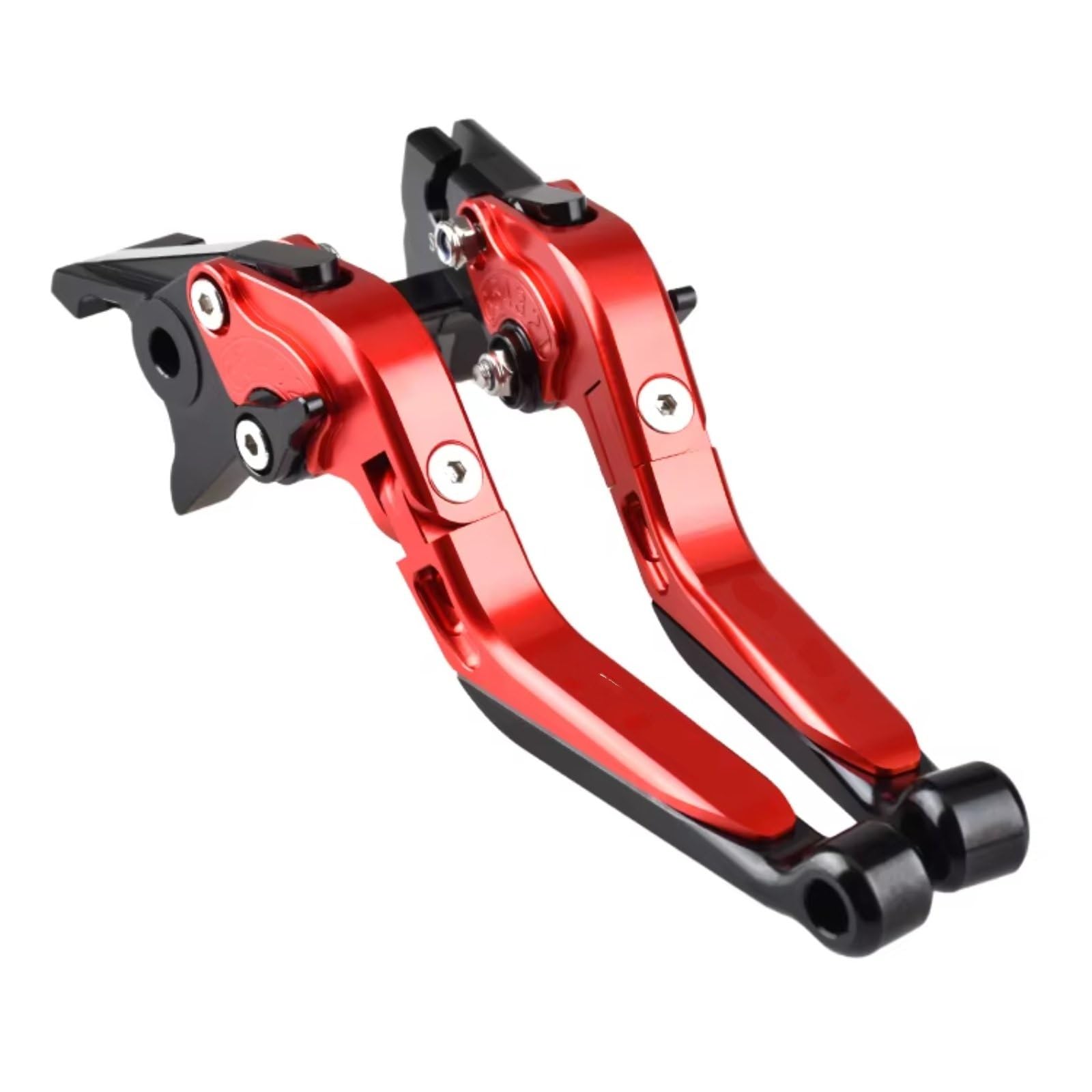 Naojino Red Brake Clutch Levers Motorcycle Cnc Adjustable Folding Extendable Brake Clutch Levers Handle For Cb650f For Cbr650f 2014-2025 Motorcycle Brake Clutch Levers(Red)