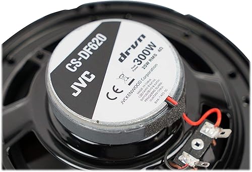 Miniatura 7 de (2) JVC CS-DF620 300w 6.5 pulgadas + (2) altavoces coaxiales de audio para automóvil CS-DF6920 400w 6x9 pulgadas