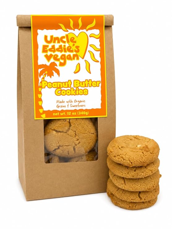 Uncle Eddies Vegan Peanut Butter Cookies
