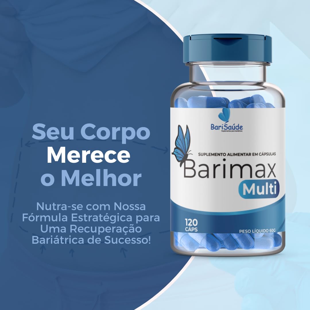 Barimax Multi – Multivitamínico Para Bariátricos – Kit C/ 6 em promoção! Veja a oferta e mais achadinhos de Vitaminas & Suplementos 5 Hoje é o melhor dia para comprar Barimax Multi – Multivitamínico Para Bariátricos – Kit C/ 6 com aquele preço maroto! Promoção! Aproveite a oferta! 5
