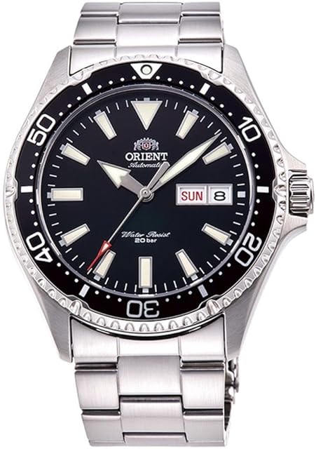 Orient RA-AA0001B19B Unisex Analogowy Zegarek Automatyczny z Bransoletką Stalową, 42 mm, Srebrny