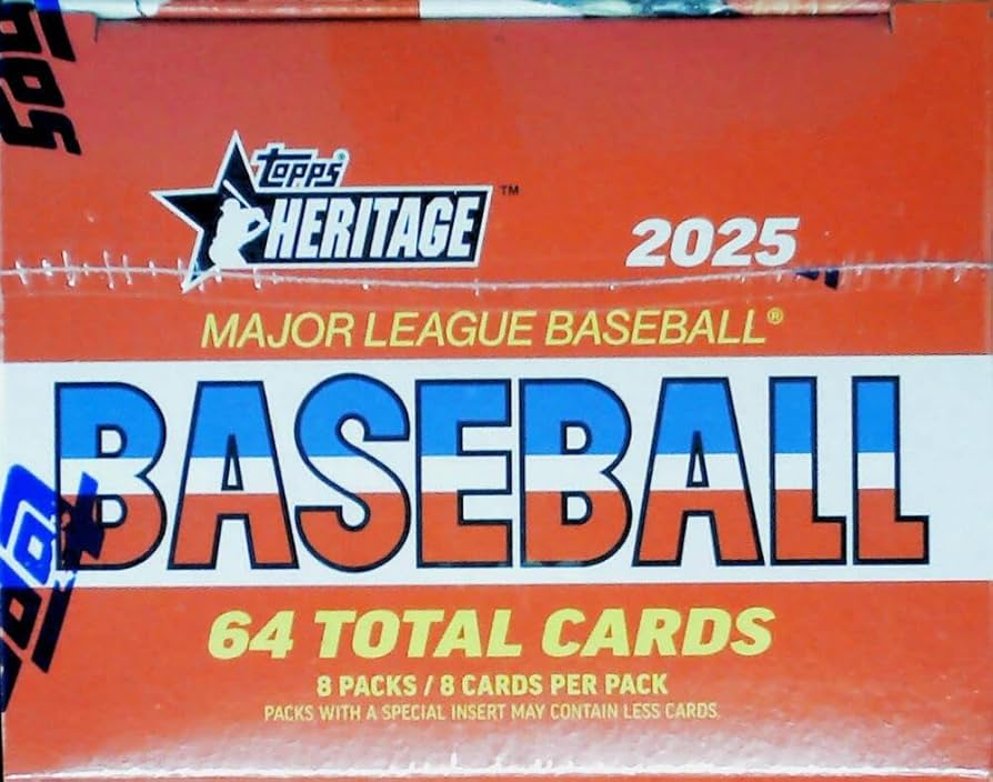 Amazon.com: Topps 2025 Heritage Baseball Factory Sealed