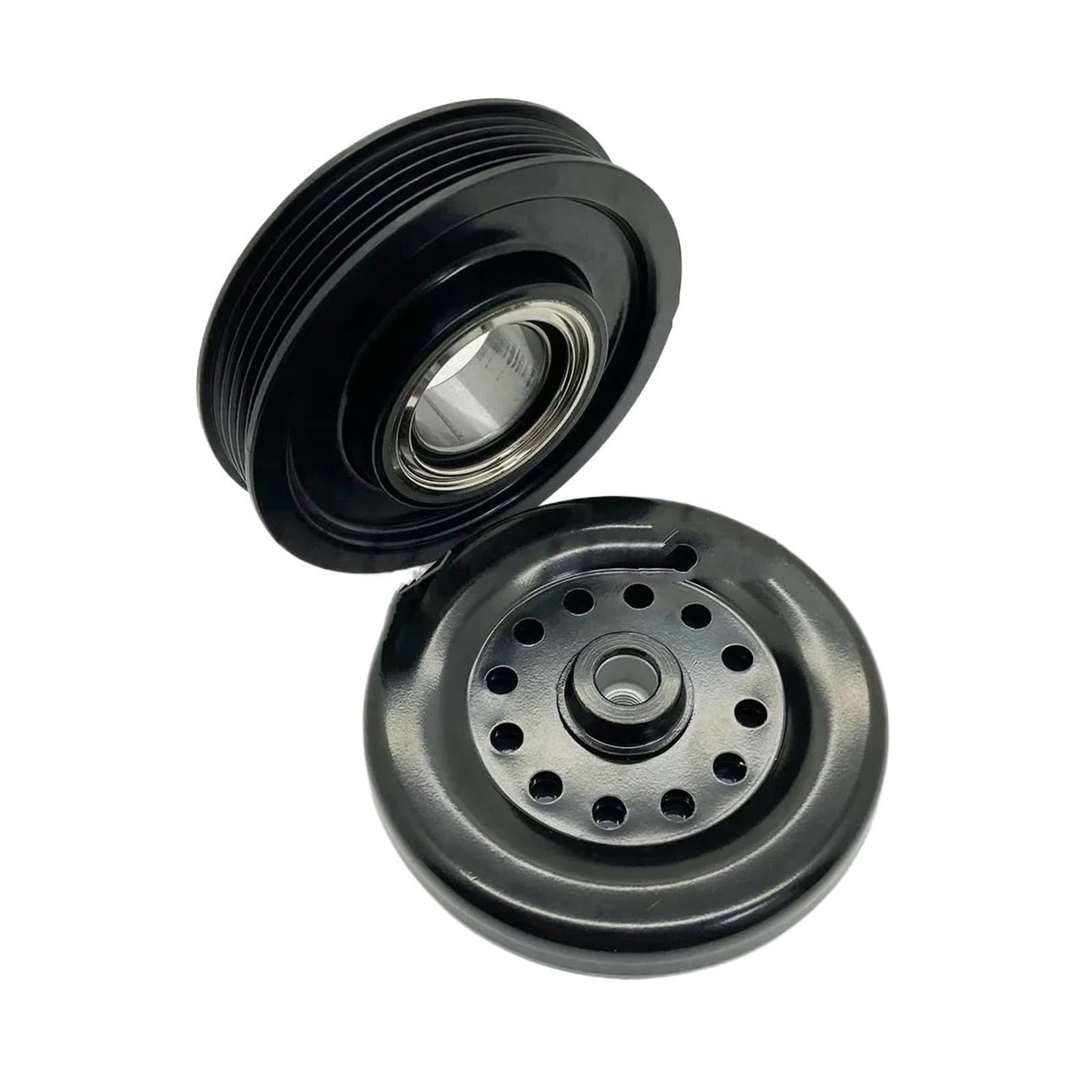 AC Bypass Pulley Fit for Opel Fit for Alfa Fit for Fiat Bravo 2 Grande Punto 1.4 51794515 55194880 AC Compressor Clutch Pulley 5SL12C PV5