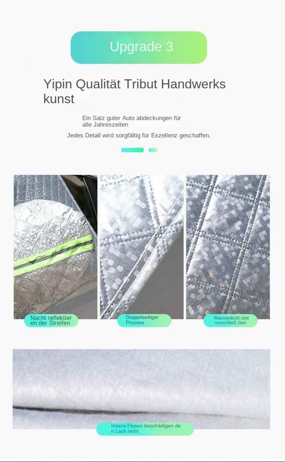 Autoabdeckung gegen Hagel, Auto-Hagelabdeckung, Hageldecke für Autos, Dicke Hagelabdeckung für SUV, Windschutzscheiben-Hagelschutz, hagelsichere Autoabdeckung, Hagelschäden Autoabdeckung