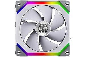 Lian Li UNI Fan SL120 RGB PWM Fan, White - 120 mm...
