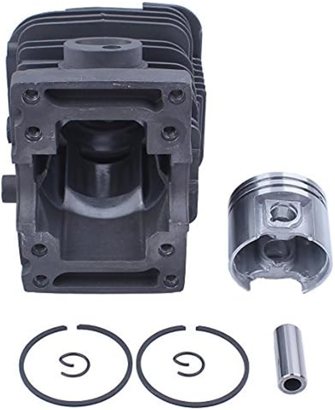 Kit cilindro pistone 38mm Cuscinetti albero motore, for motoseghe STIHL, MS180 018 MS170 017 con paraolio candela L7T Anelli perni candela di accensione per macchine da giardino