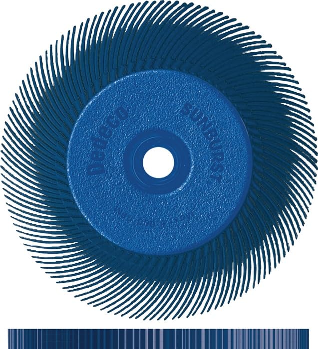 Sunburst Radial Brush Diameter 152 x Width 152 x 25.4 mm 400 Shape Disc RA Alox/Corundum TYROLIT