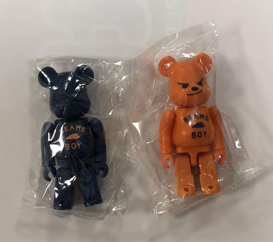 Amazon.co.jp: ベアブリック BEAMS BOY 2体セット : おもちゃ