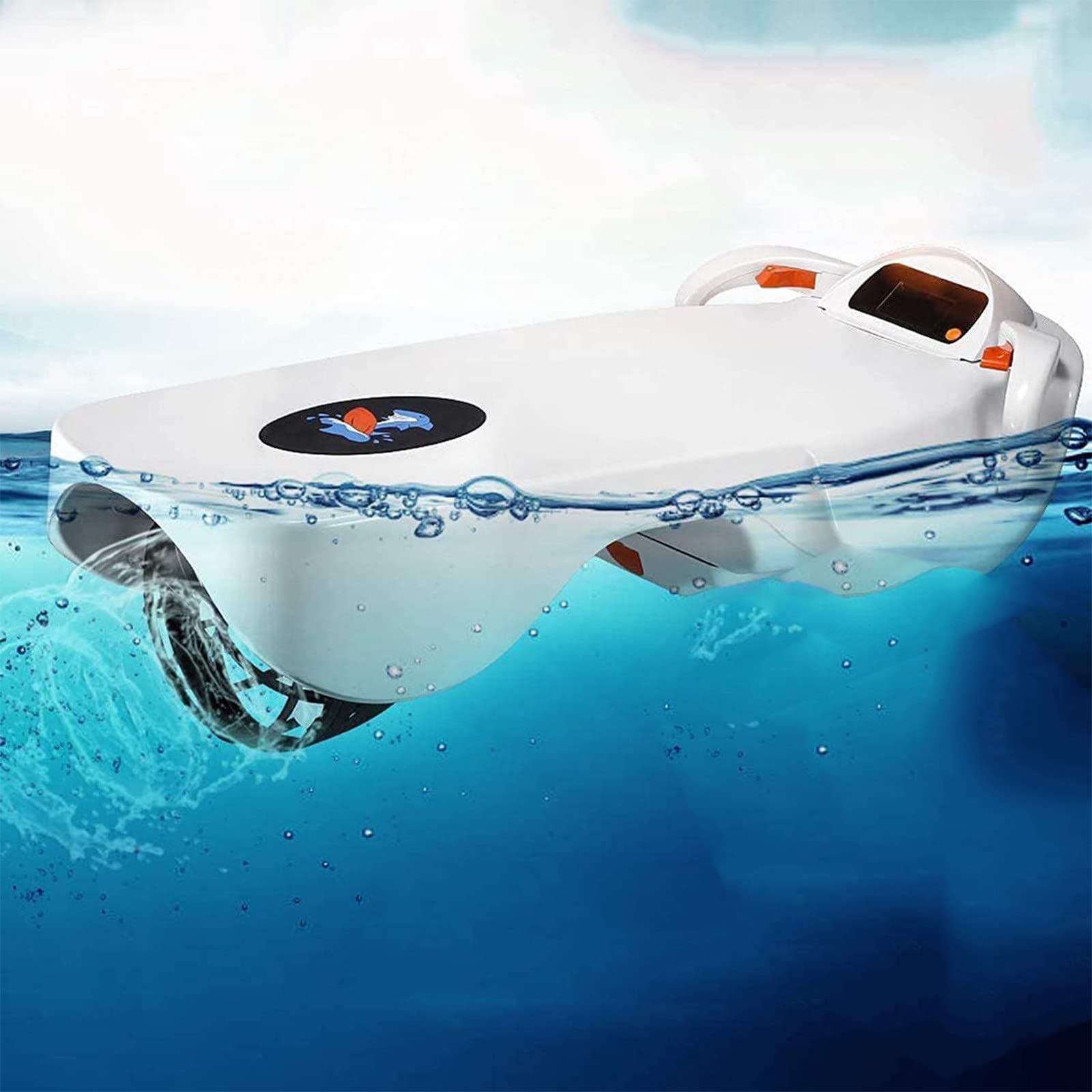 OPSREY Tabla de Surf motorizada, Patinete eléctrico subacuático para Adultos, Impermeable, Ip68, Tabla de Surf eléctrica con Motor Jet Power