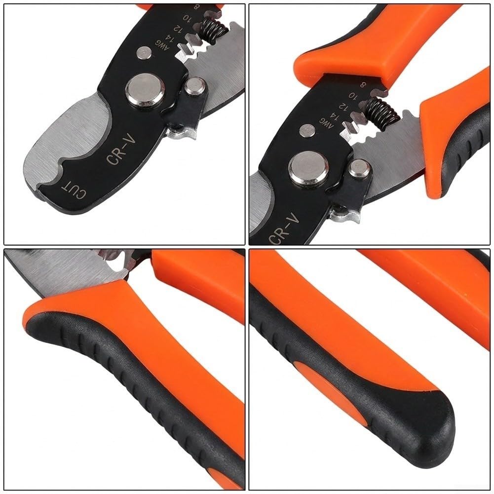 Alicate Pelacables 0.2-6mm² para acero Aleación Alicate Pelacables(1)