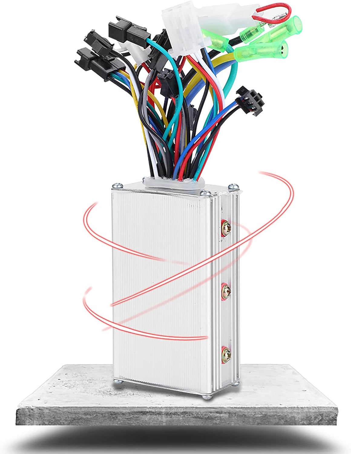 Eletric Controller Kit,Electric Scooter Controller LCD Display Control Panel with Shift Switch Accessory (60V 250/350W Color Screen Dual Mode)