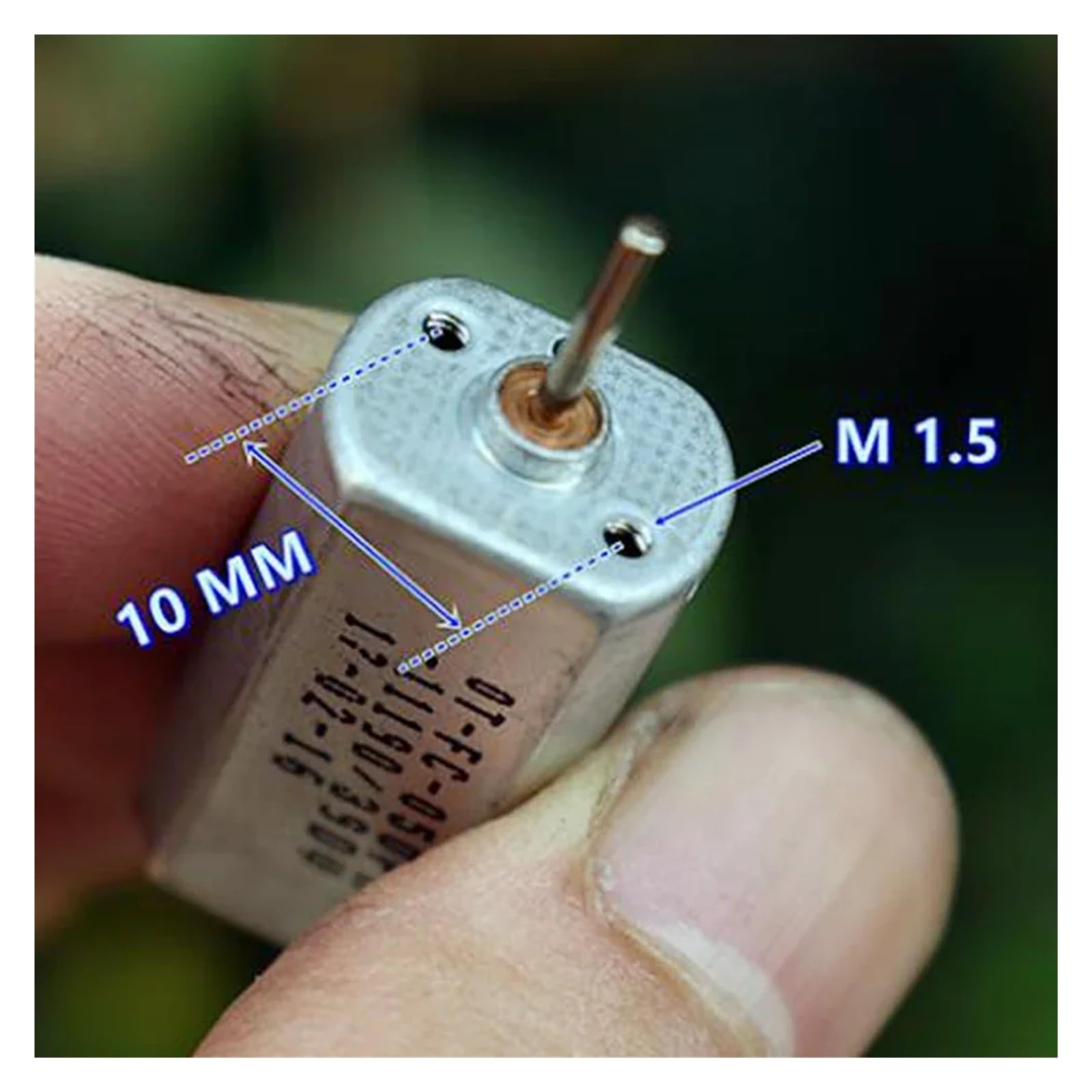 DC 6V-9V 11000RPM 050 elektroniczny rozrusznik precyzyjny 050-11190 szczotka z metalu szlachetnego elektroniczny rozrusznik zabawka samochód łódź model HDKYSWBUEJ
