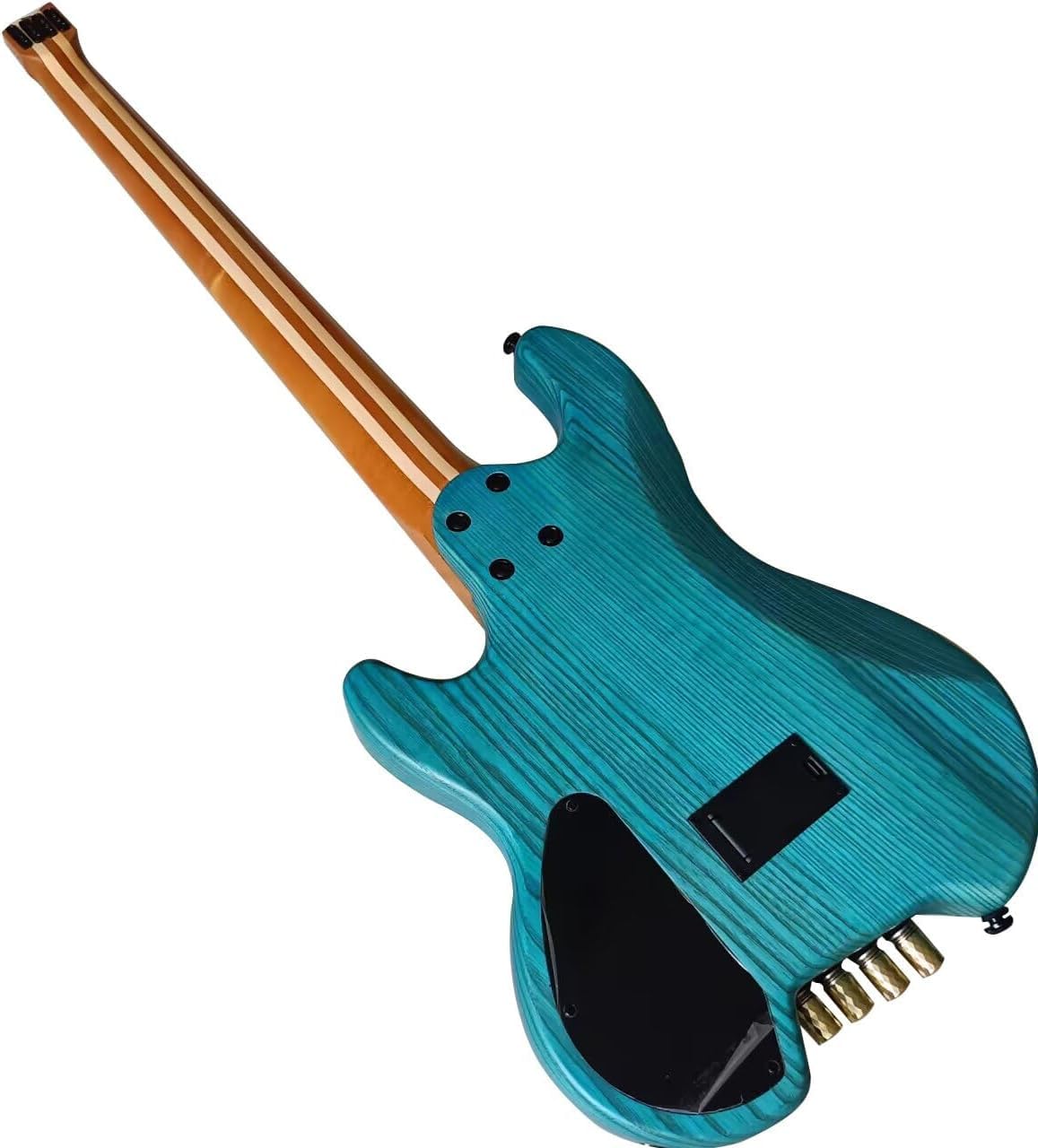 【11890】【新品】【通常弦張れます】 ヘッドレスベース ブルー ベース
