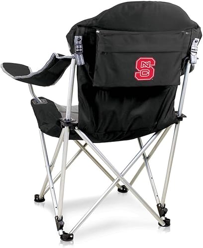 Miniatura 33 de Picnic TIME NCAA Arkansas Razorbacks Reclining Camp Chair - Beach Chair for Adults - Sports Chair with Carry Bag Azul marino con detalles