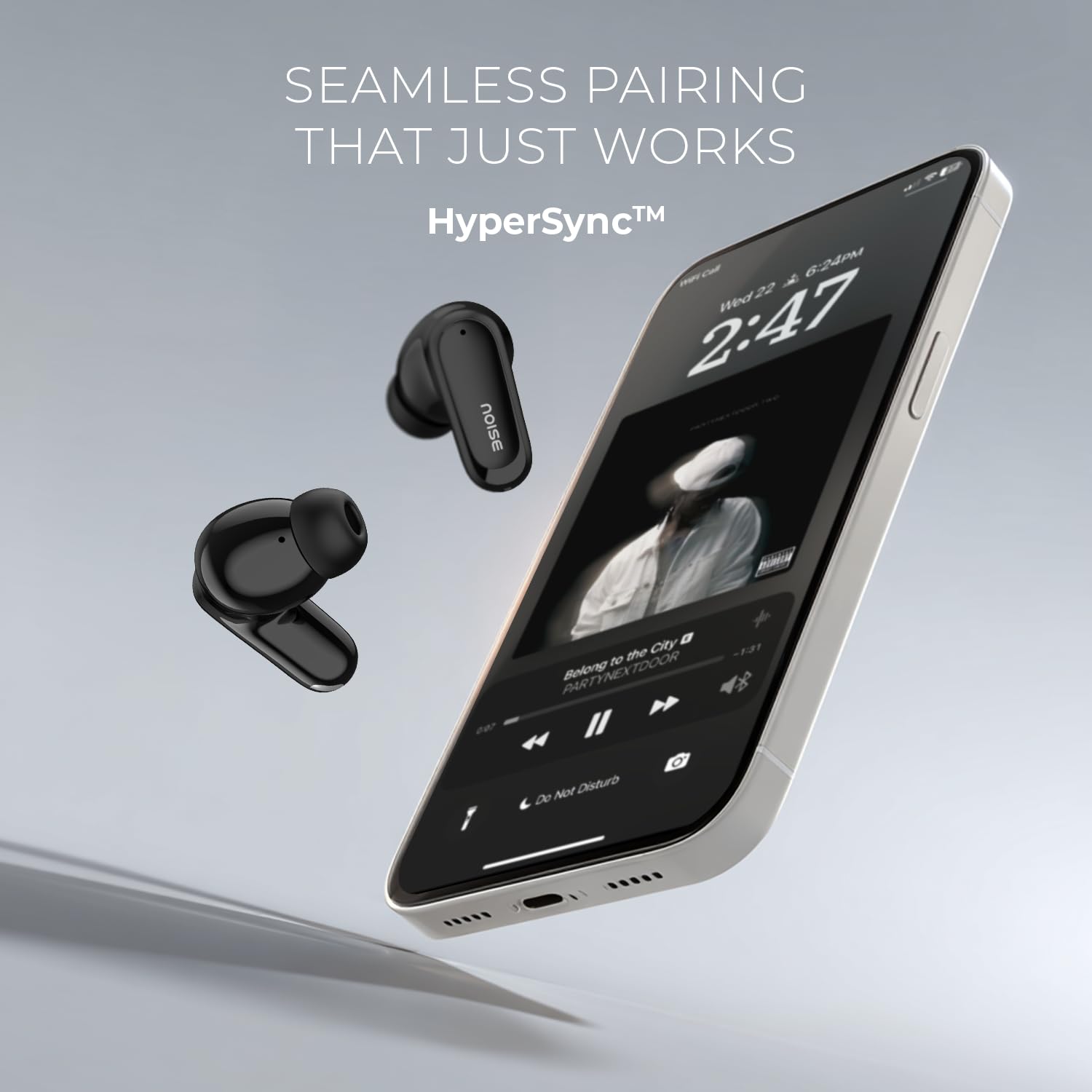 Noise Newly Launch Buds Play Truly Wireless Earbuds with 40H of Playtime, Quad Mic with ENC, Low Latency for Gaming (Up to 50 Ms), 13mm Driver, BT V6.0(Powder Blue) — Amazon image 10