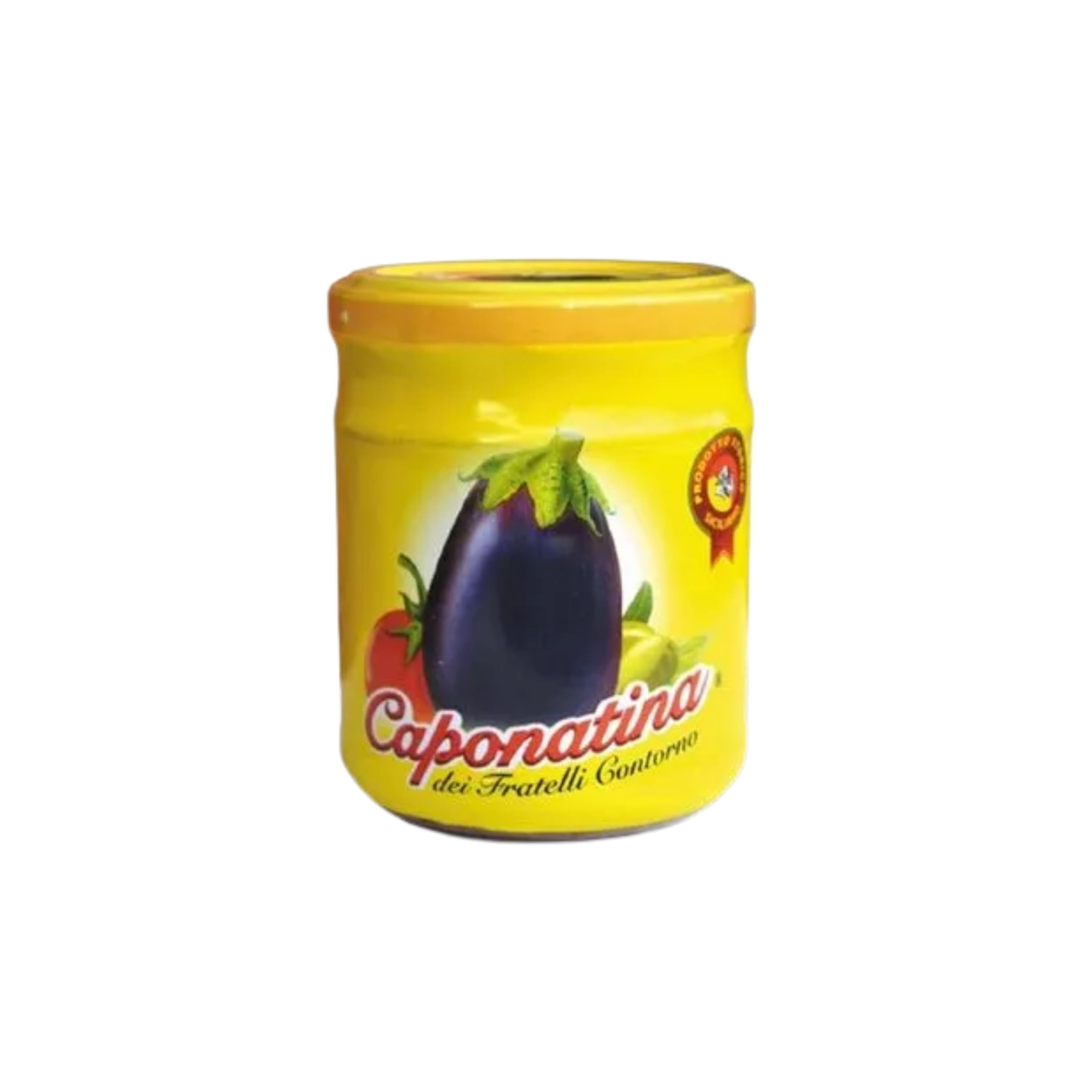 Caponatina di melanzane gr 200 in vasetto di vetro