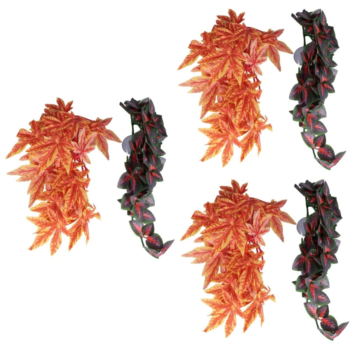Toddmomy 6pièces Plantes Aquatiques Artificielles Pour Aquarium Décor Naturel De Graminée Pour Réservoir Eau Douce Et Salée