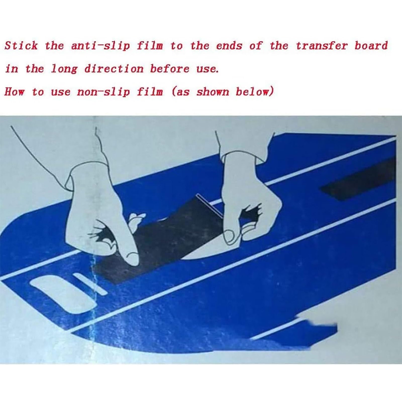Tabla de Transferencia, Silla de Ruedas Move Assist Sliding Transfer Board for Elderly Patient and Handicap Disability Assistance Carga máxima 200KG