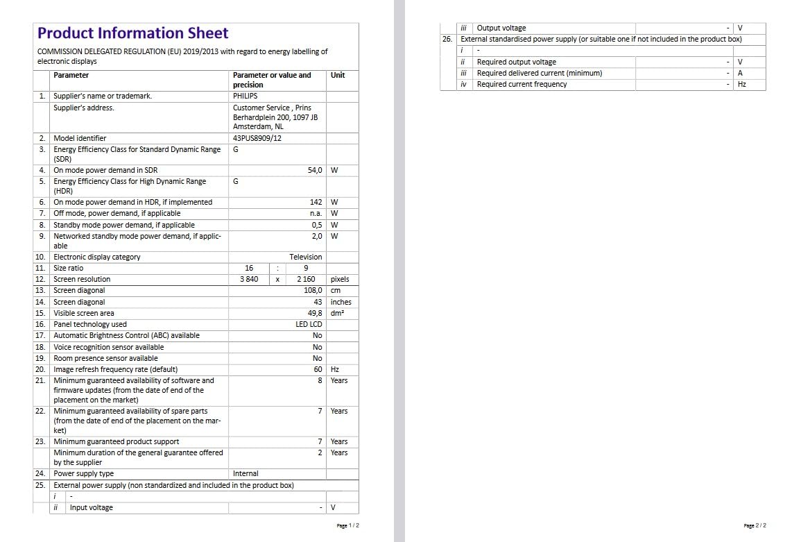Philips Ambilight 75 Zoll 4K Smart TV - Ultra HD Mit Dolby Vision