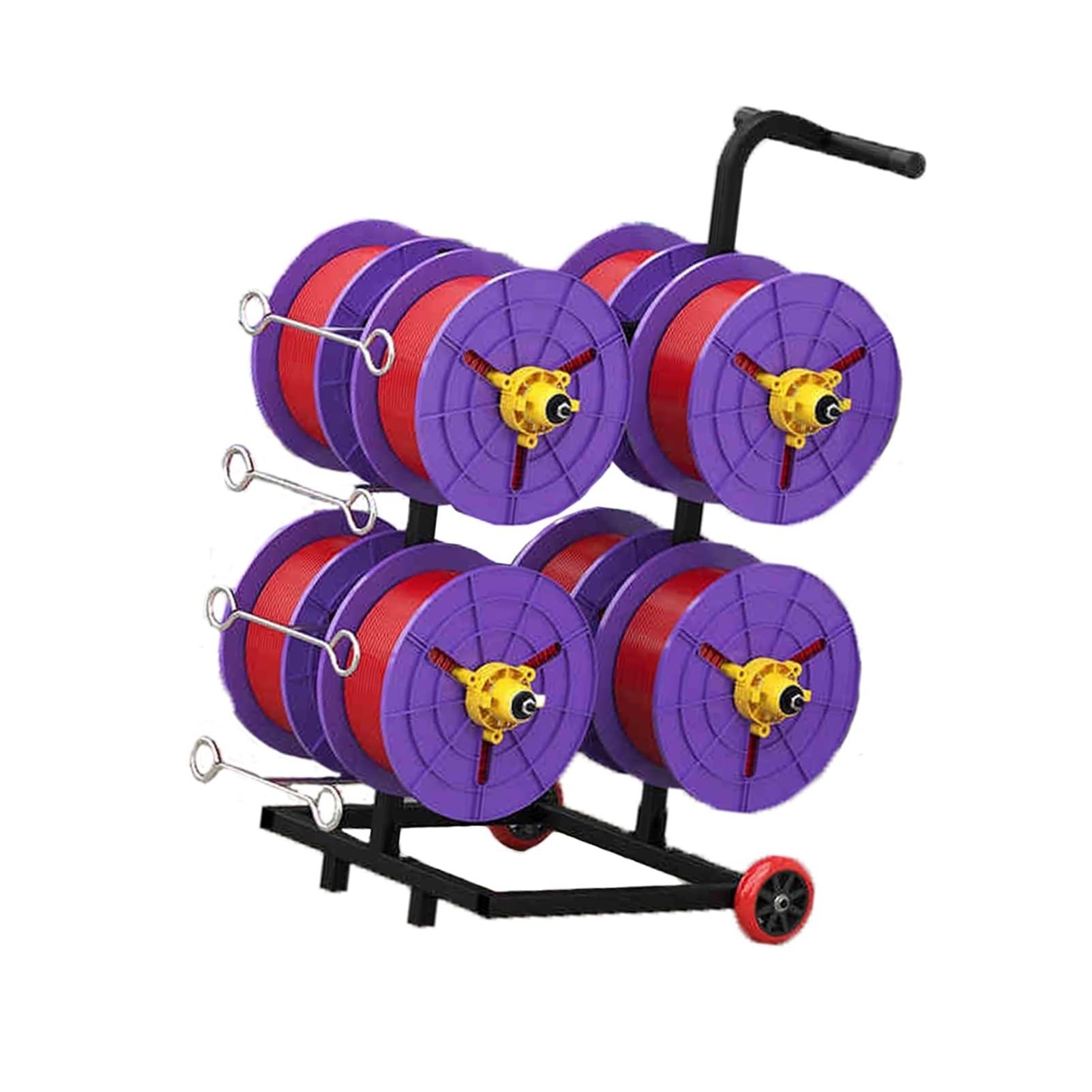 Distributeur de câbles multi-bobines robuste pour stopper le désordre en atelier