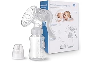 Avent Manual Breast Pump - Adjustable Suction, Small and Portable