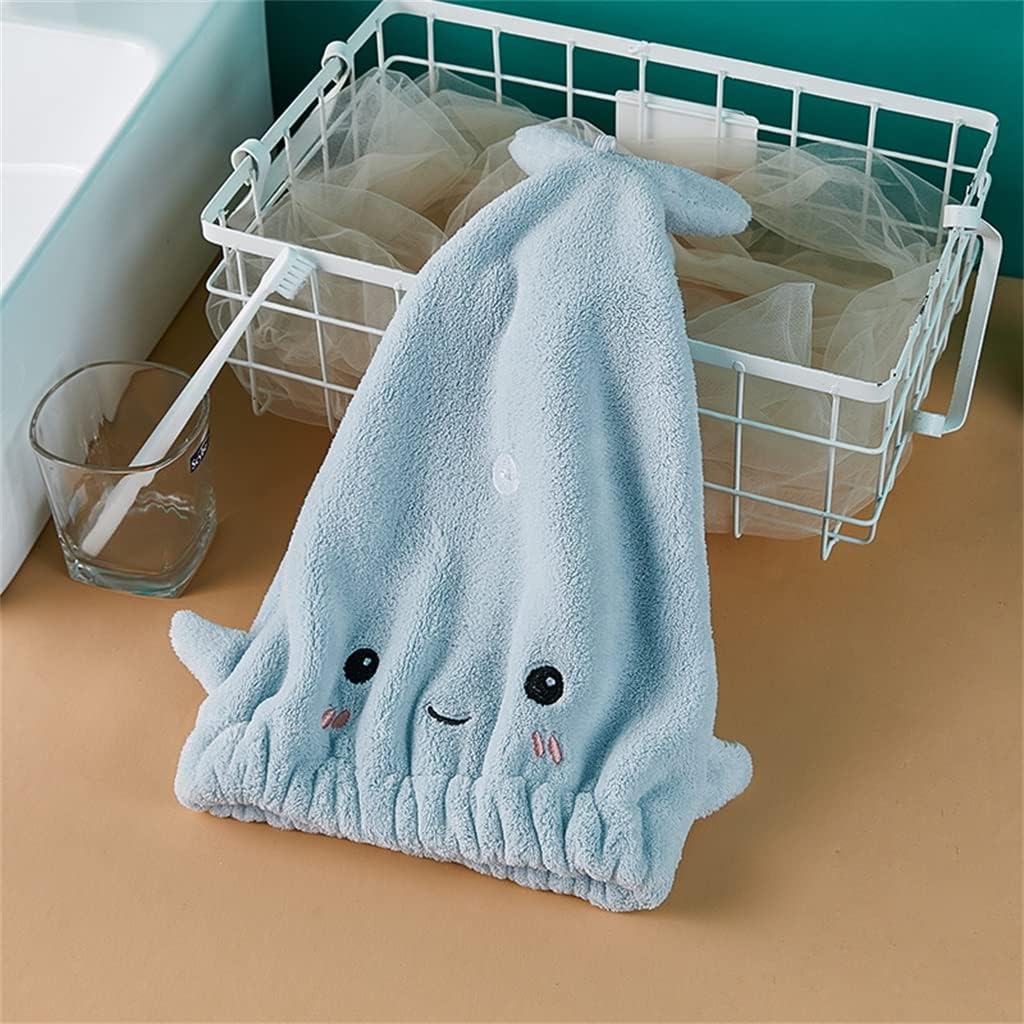 VIDI Quick-Drying Dry Hair Cap Thickened Female Scrub Cartoon Absorbent Baotou Towel