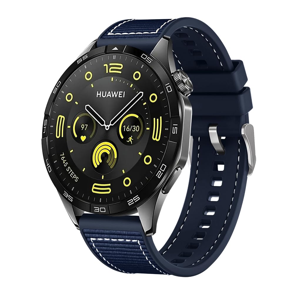 Amazon.co.jp: [ZoRoll] 22 mm バンド Huawei Watch GT4 46 mm/Watch 4 