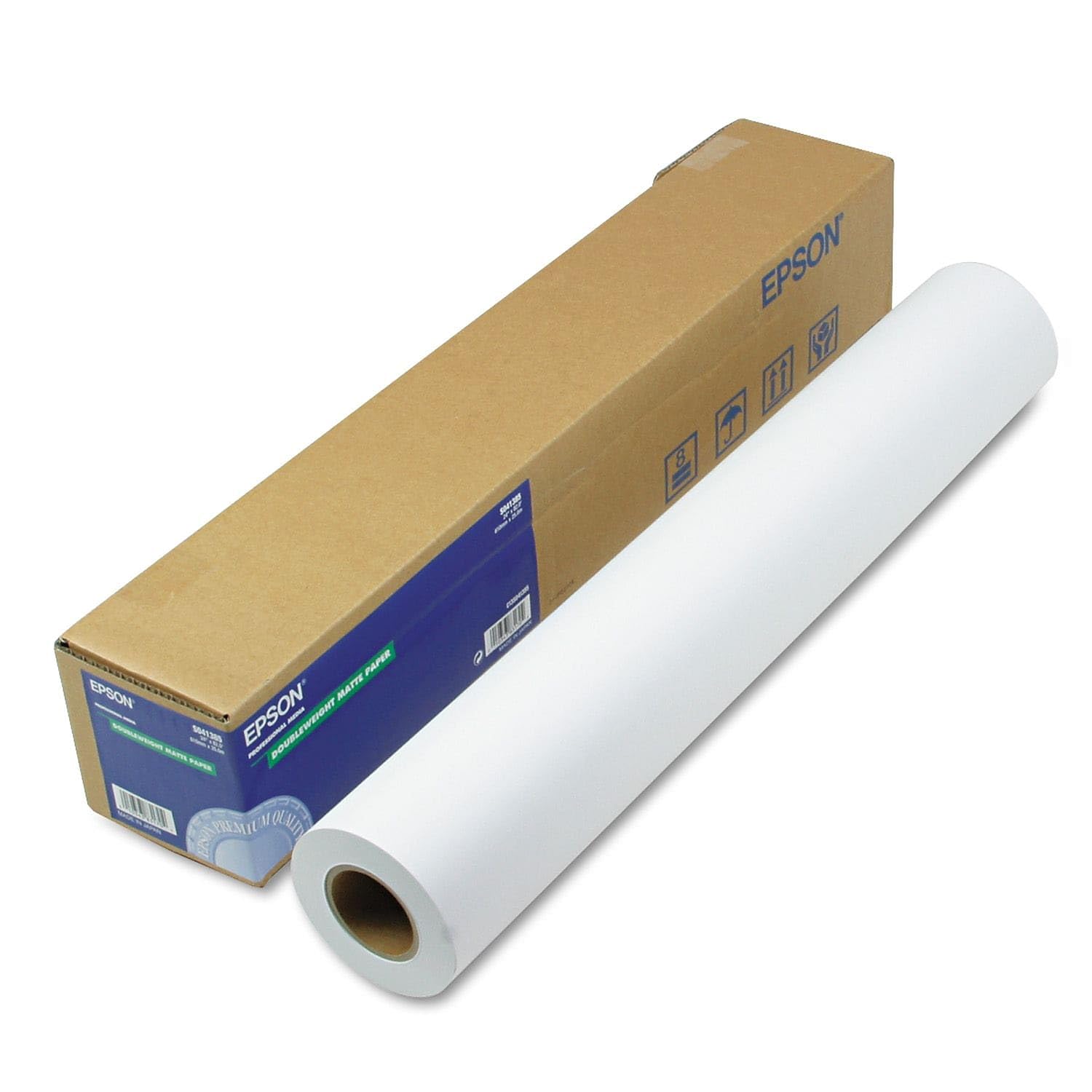 Epson C13S041385 Double weight matte paper inkjet 180g/m2 610 mm x 25 m 1 Rölle Pack