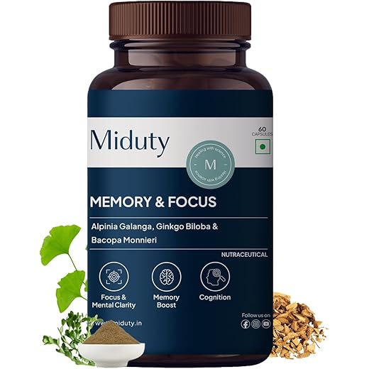 Miduty Brain Boost 60 Capsules