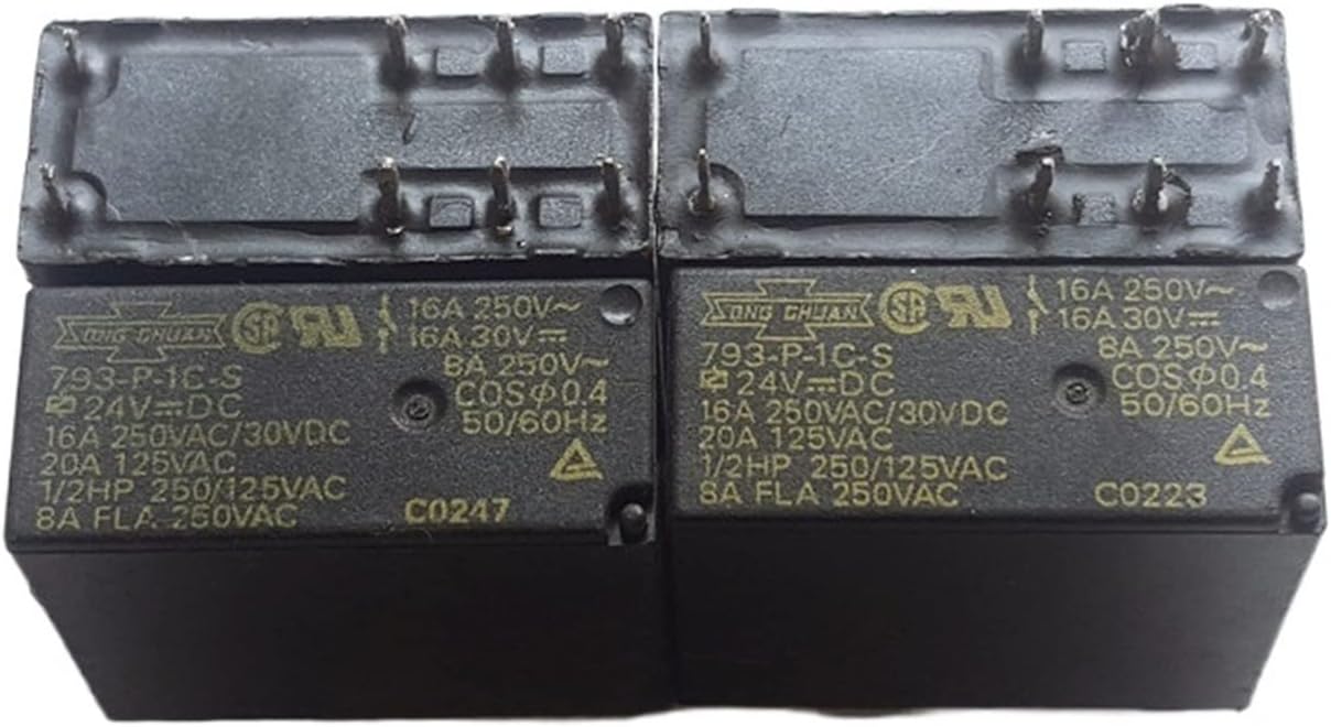 Song Chuan 793-P-1C 12VDC 16A 250VAC Relè Di Alimentazione 8 Pin - Foto 7
