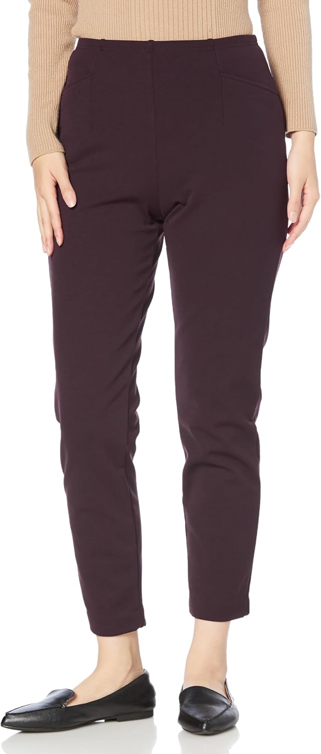 [アツギ] ズボン ARIKI キュプラ入り 裏起毛 スリムパンツ SPK0088レディース