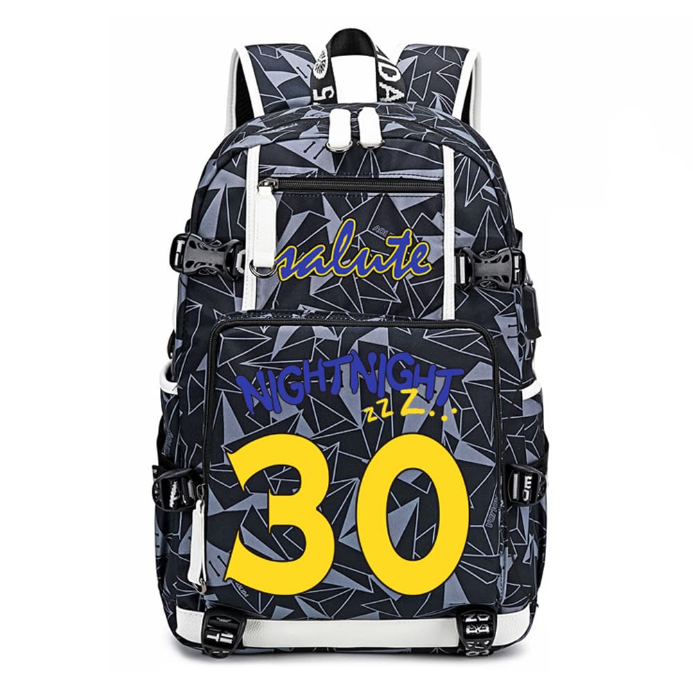 Basketball Player 30 Multifunction Backpack Travel Daypack Fans Bag For Men Women (Style 7)