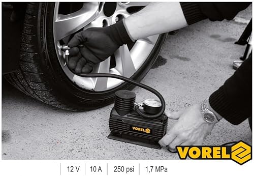 Miniatura 3 de Vorel 82100 - Mini compresor de aire