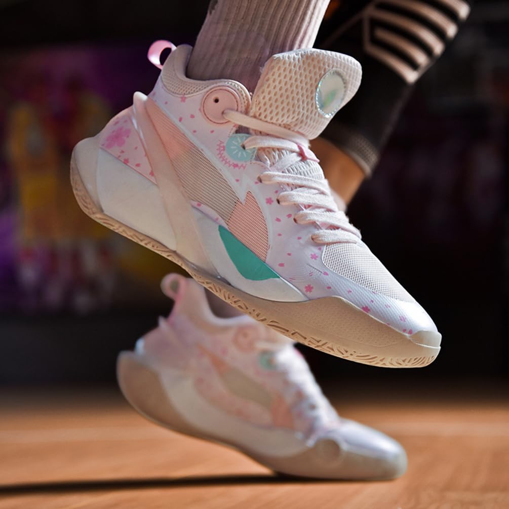 Męskie buty do koszykówki, buty sportowe, amortyzujące wstrząsy, oddychające, do koszykówki, męskie, lekkie buty sportowe, do biegania, antypoślizgowe, sportowe sneakersy, Bsk F3, 38 EU