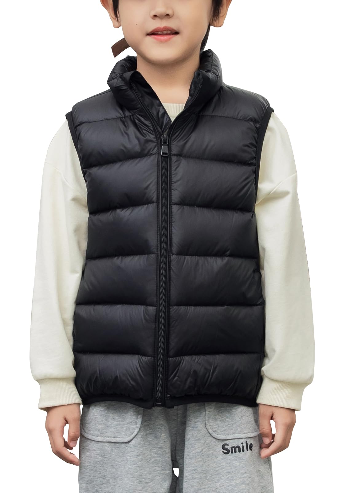 Baby Vest Happy Cherry Kids Puffer Vest Boys Winter Padded Vest