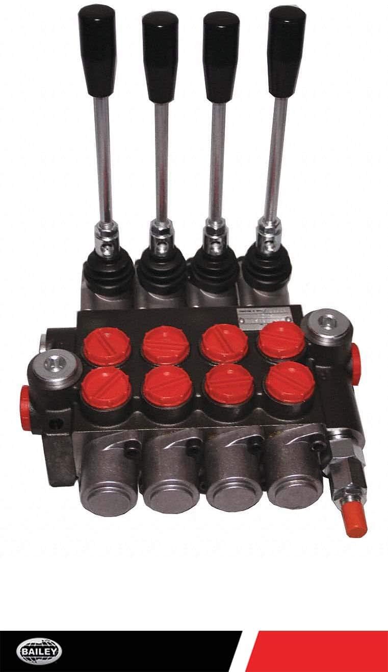 Chief, Hydraulic Directional Valve, GPM 10, Working Port #8 SAE in, Max. PSI 3625, Model# 220909