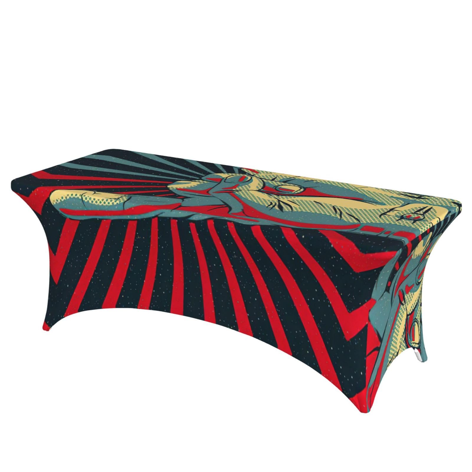 Housses de table rectangulaires rock and roll pour anniversaires