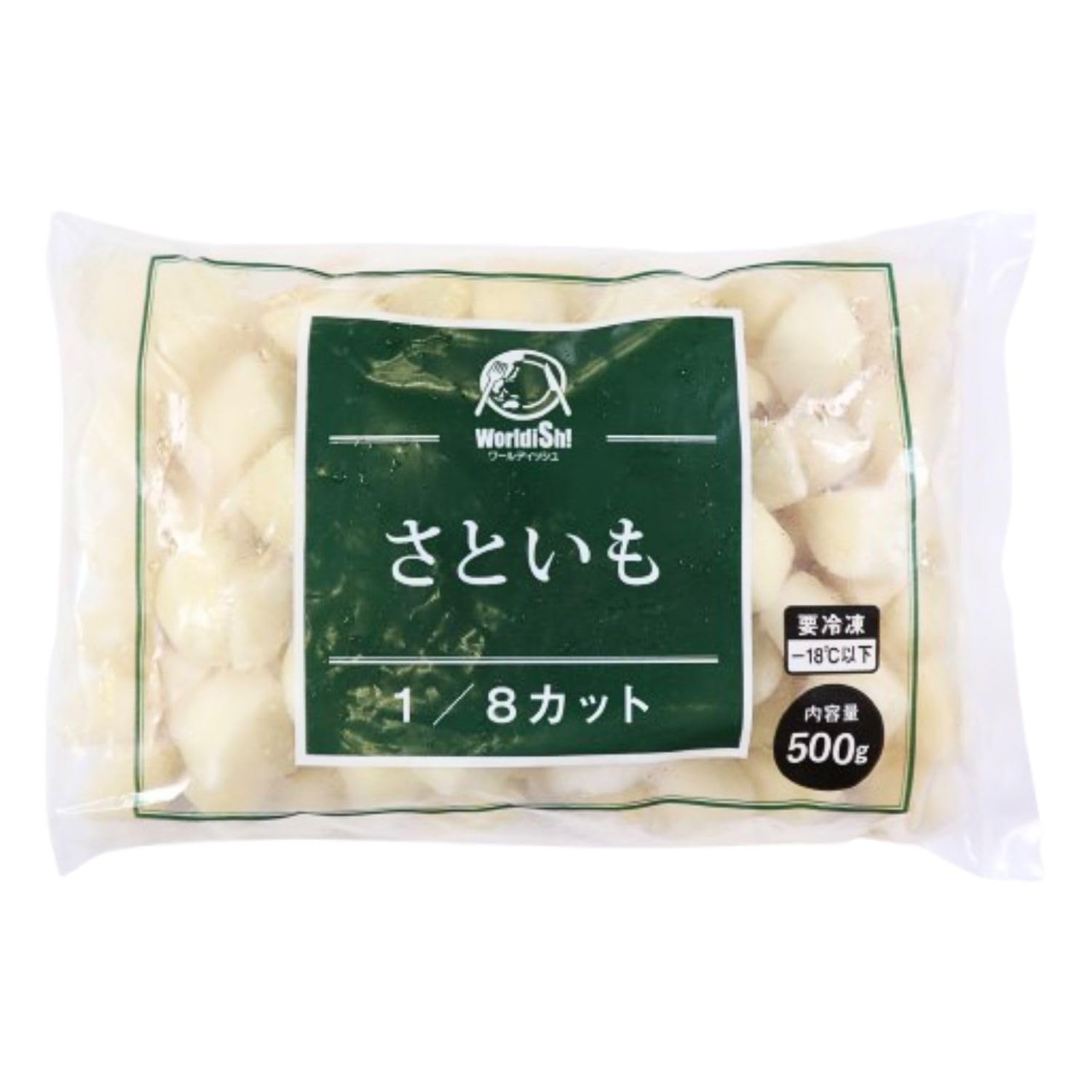 Amazon.co.jp: 神栄 さといも 1/8カット 500g 冷凍食品 : 食品・飲料・お酒