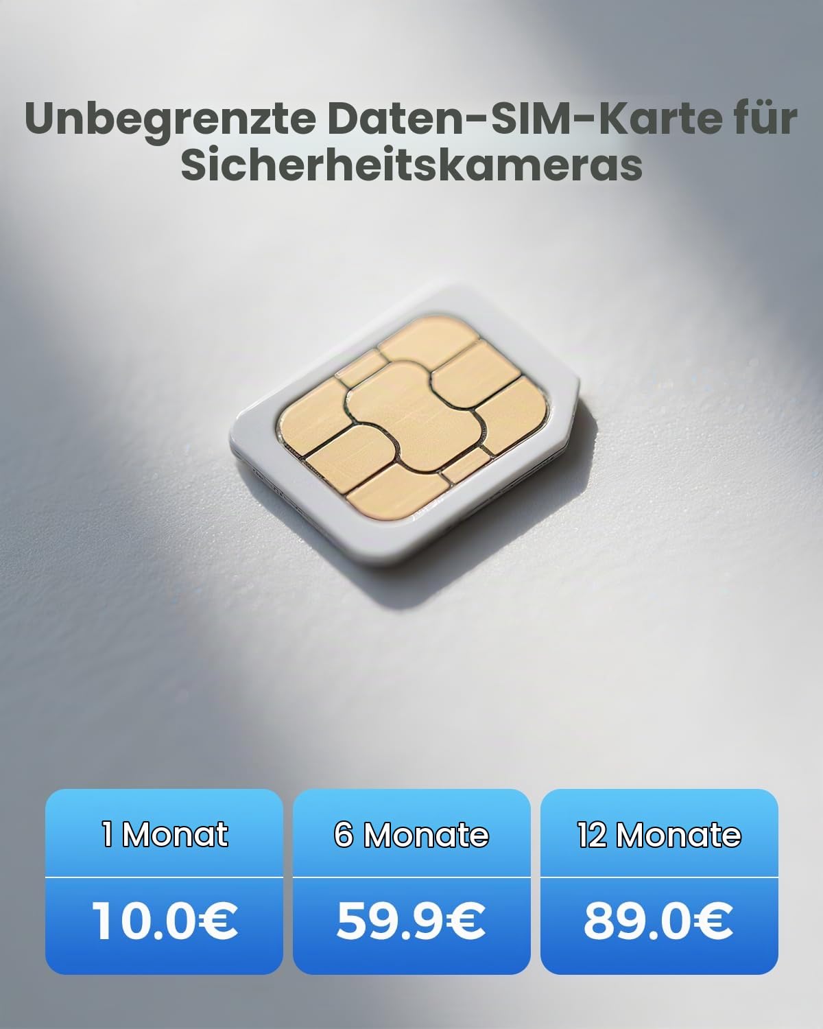 Ctronics 4MP 4G Überwachungskamera Aussen Solar, 10400 mAh Akku & 6W Solarpanel, 2.5K QHD 30 m Farb-Nachtsicht, PC/App, Licht- & Tonalarm, FTP, Cloud/128GB TF, 2-Wege Audio, IP66