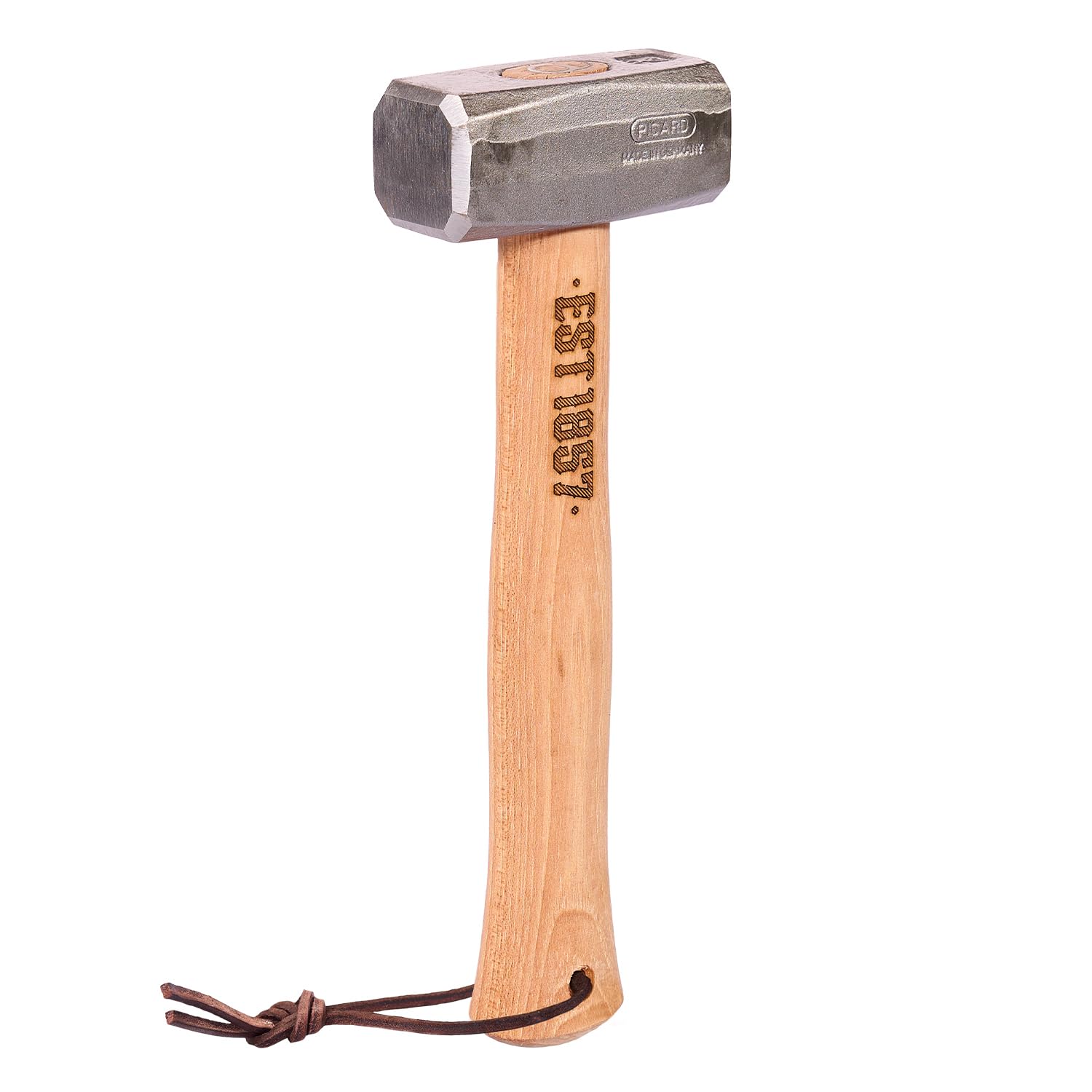 PICARD Maillet EST.1857 1000 g | Série EST.1857 | Maillet en acier spécial | Marteau avec manche en hickory ciré | Longueur 26 cm | Le marteau pour vous