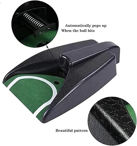 Miniatura 6 de Taza de golf automática con retorno de pelota - Ayuda portátil para entrenamiento interiorexterior