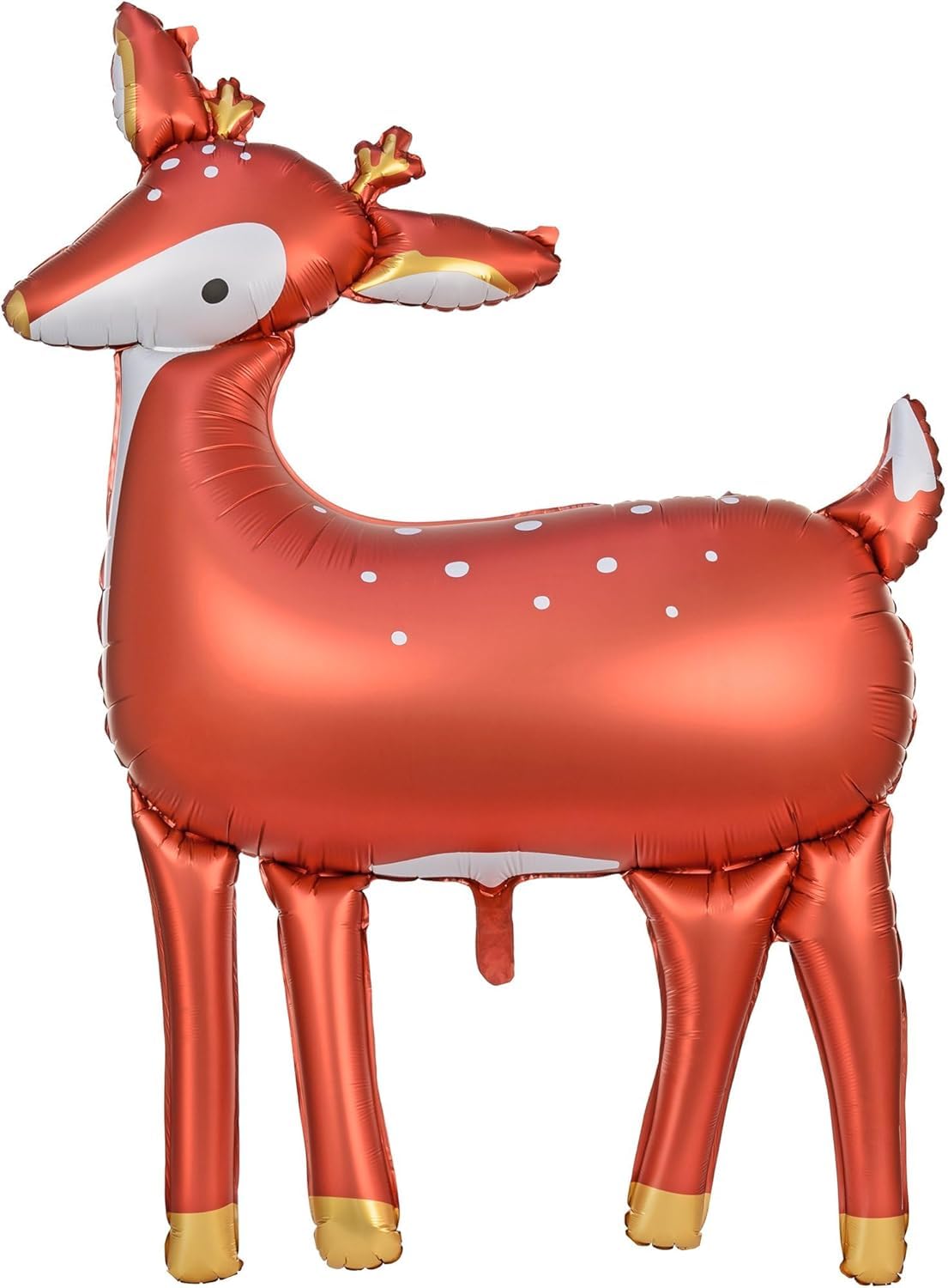 Foil Balloon Deer, 80 x 105 cm, Brown Doe Inflatable