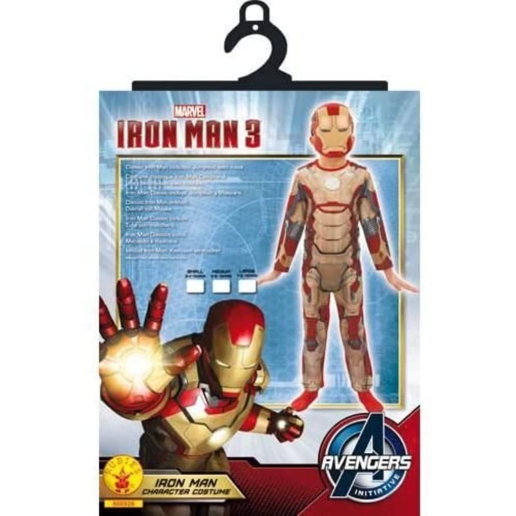 Rubies Iron Man 3 Classic Kinderkostüm – Größe Medium (ca. 124 Cm), Mit Maske, Offiziell Lizenziert