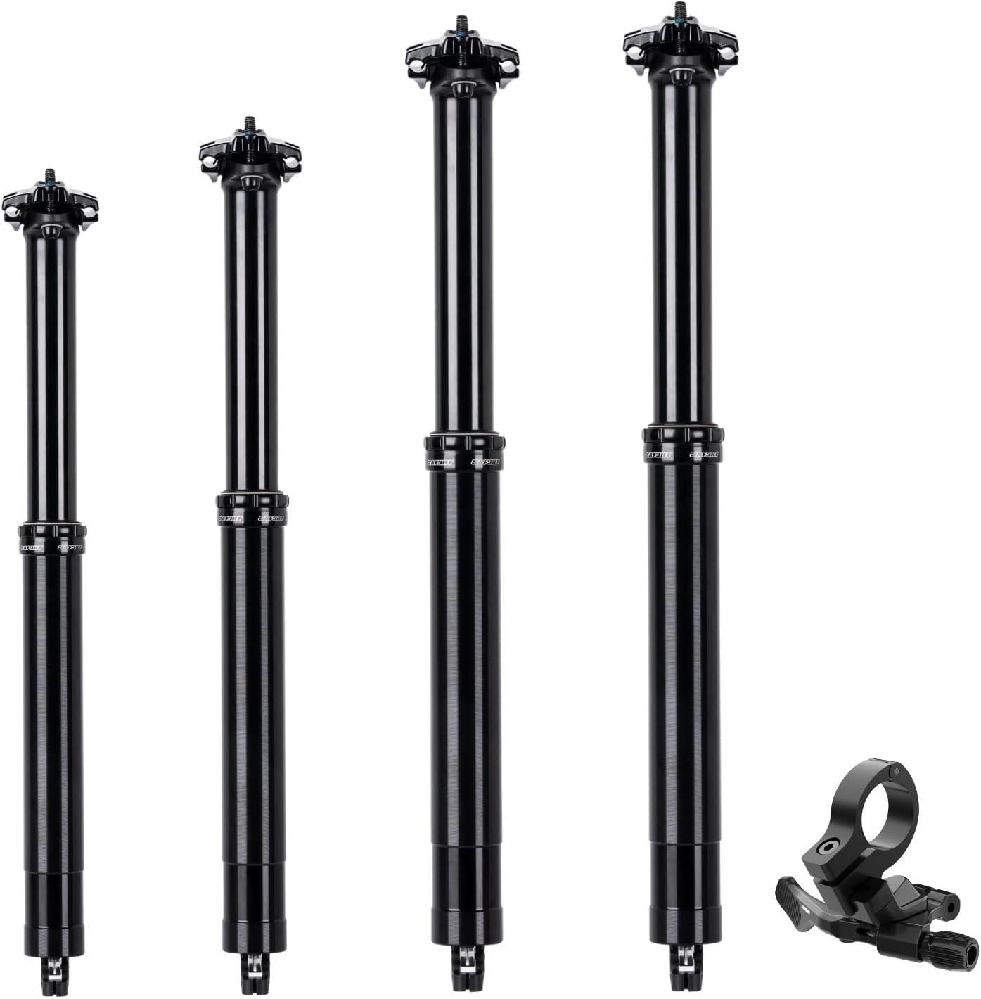 SAFORTBIKES Dropper Post 27.2/30.9/31.6/34.9mm, Internal Cable Routing, SD98-PD