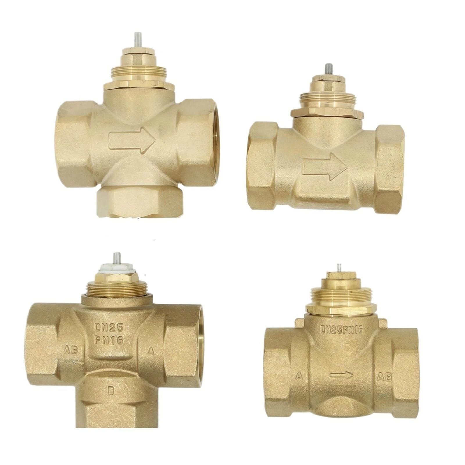 Vanne hydraulique 3 voies DN20 en laiton pour un confort intérieur constant
