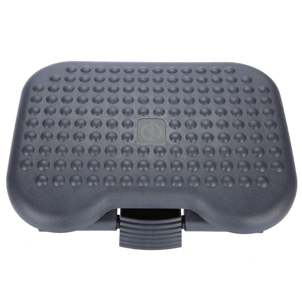 Generic Tragbarer, Ergonomischer Fußstützenhocker mit Höhenverstellbarer Stütze für Sitzkomfort zu Hause und Im Büro von 7–15 Cm