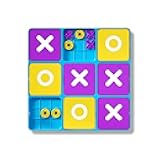 Edgiyuo Nine-Square Xo Tic-Tac-Toe Board Game - Logic Game for People, Perfect for Birthdays and Holidays