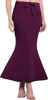 Bureaucrat Stretchable Saree Shapewear Petticoat for Women, Cotton Blended,Peticote,Skirts for Women,Shape Wear Dress for ... Price In India