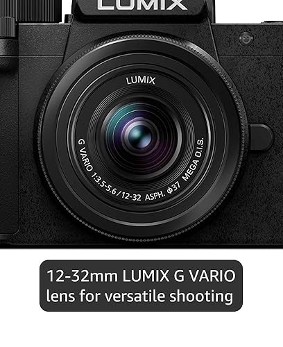 Amazon.com : Panasonic LUMIX G100 4k Mirrorless Camera for Photo