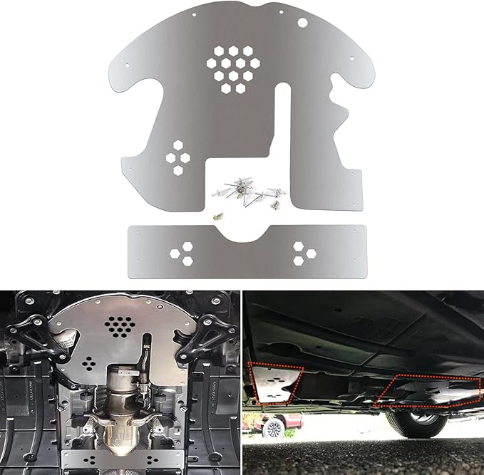 Catalytic Converter Protection Protector Shield for 20102015 Toyota